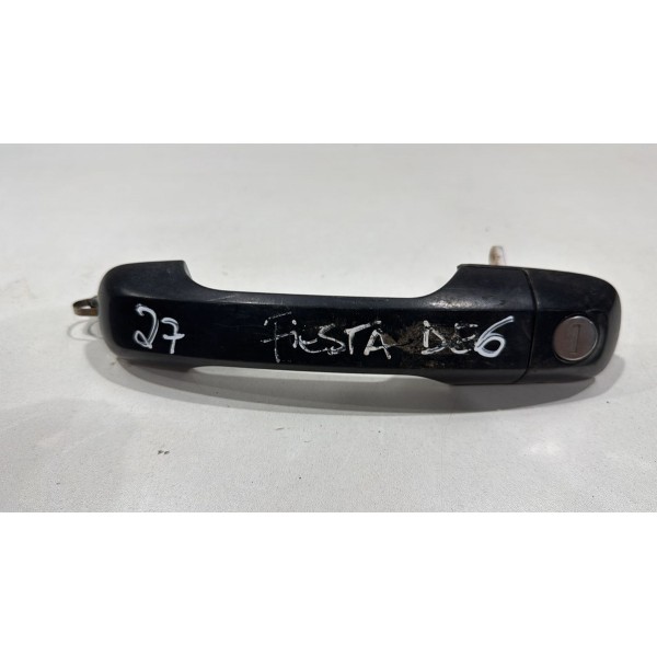 Maçaneta Externa Porta Dianteira Esquerda Ford Fiesta 5 Á 12