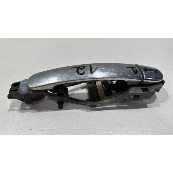 Maçaneta Externa Traseira Vw Polo 2005 Á 10 Com Capa Cromada