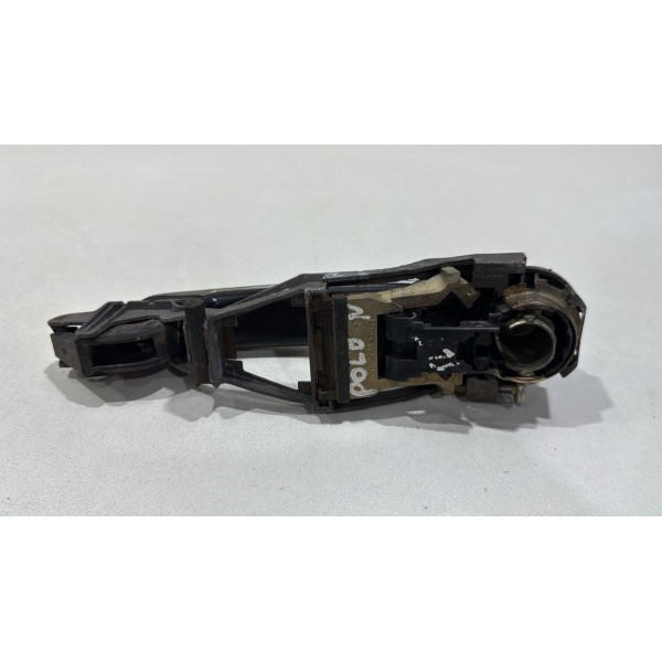Maçaneta Externa Traseira Vw Polo 2005 Á 10 Com Capa Cromada