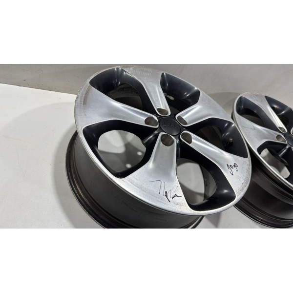 Jogo Roda Aro 18 Jeep Compass 2018 Preto Jogo Roda Aro 18 Jeep Compass 2018 Preto