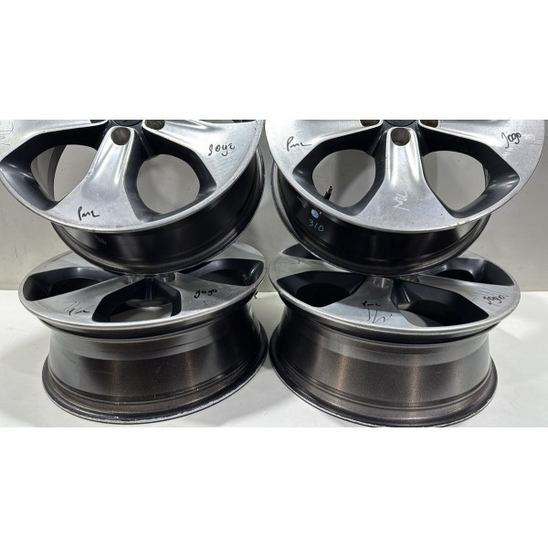 Jogo Roda Aro 18 Jeep Compass 2018 Preto Jogo Roda Aro 18 Jeep Compass 2018 Preto