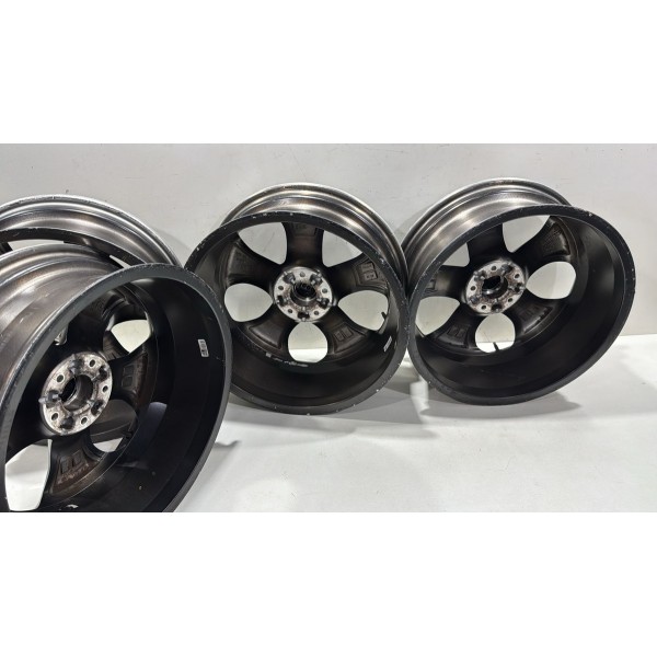 Jogo Roda Aro 18 Jeep Compass 2018 Preto Jogo Roda Aro 18 Jeep Compass 2018 Preto