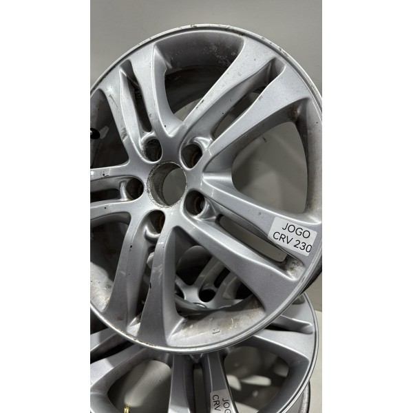 Jogo De Rodas 17 5x114 Honda Crv 2010 Á 2013 Original Usado