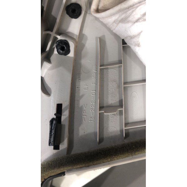 Acabamento Interno Vidro Fixo Traseiro Esquerdo Fusion 13/16 Preto