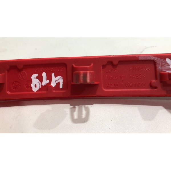 Refletor Parachoque Traseiro Direito Vw Gol G6 2013 Á 2016 Vermelho