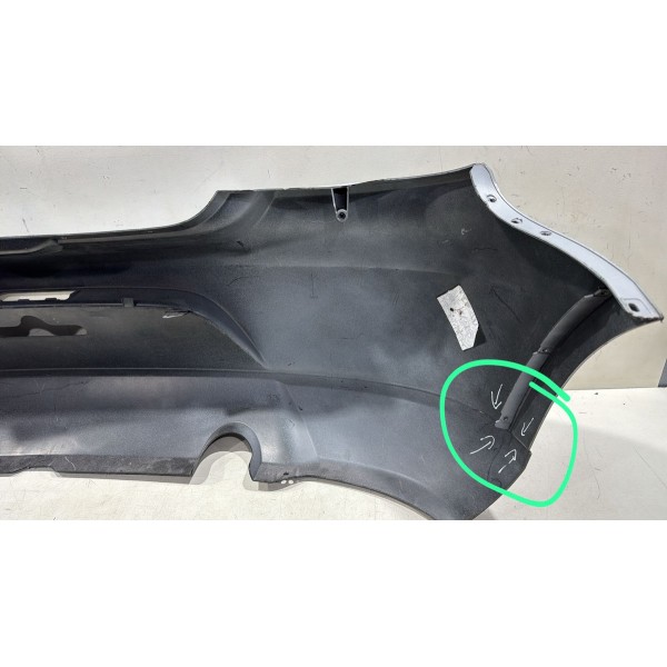Párachoque Traseiro Orig Vw Gol G5 09/11 C/ Detalhe