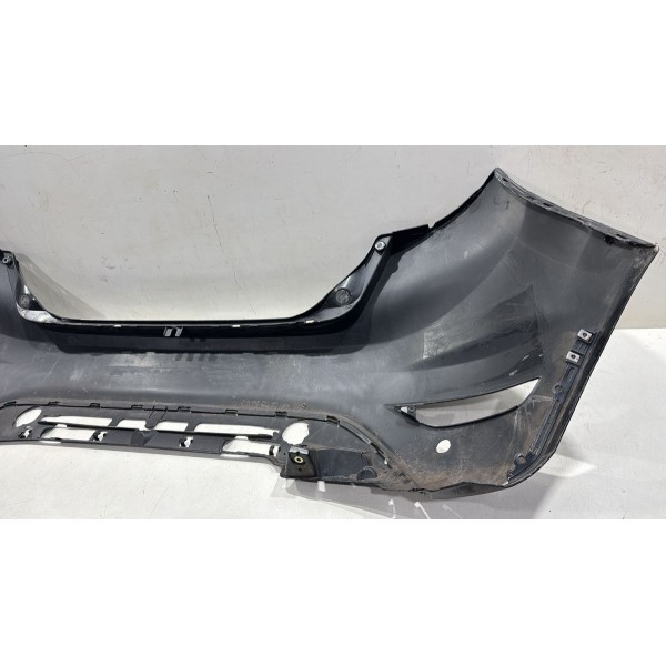 Parachoque Traseiro Hatch New Fiesta 2012 A 2019 Furo Sensor
