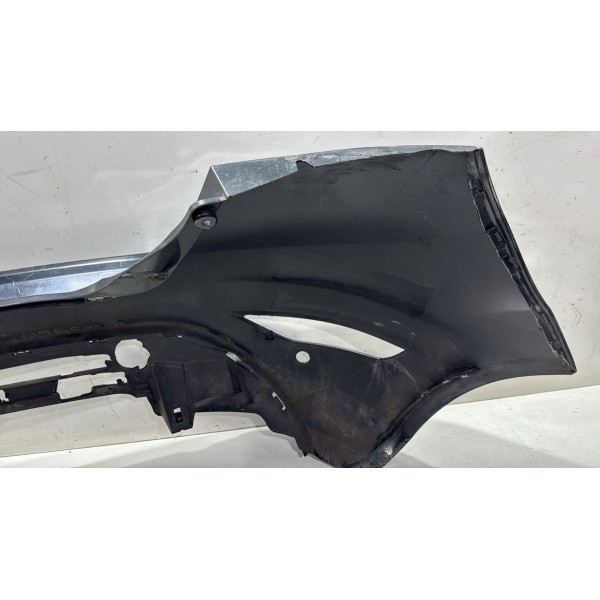 Parachoque Traseiro Hatch New Fiesta 2012 A 2019 Furo Sensor
