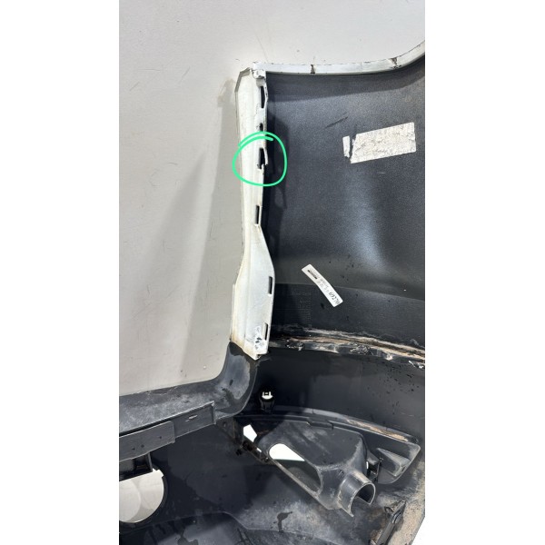 Parachoque Traseiro Ford Ecosport 2013 A 2015 Furo Sensor