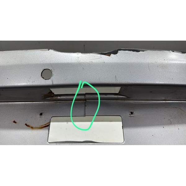 Parachoque Traseiro Renault Sandero 2016 2017 2018 Detalhe