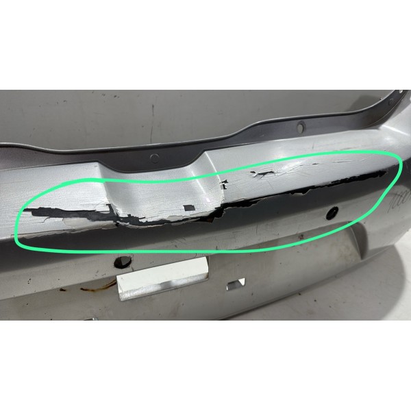 Parachoque Traseiro Renault Sandero 2016 2017 2018 Detalhe