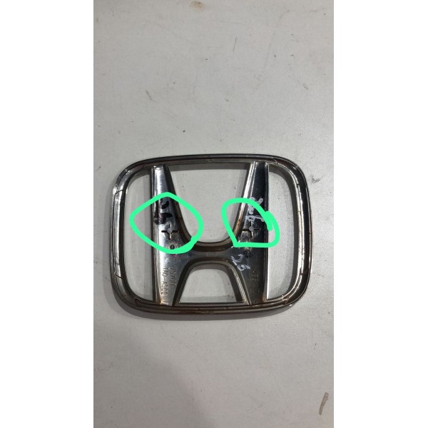 Emblema Dianteiro Honda Accord 2008/17 Original Detalhe