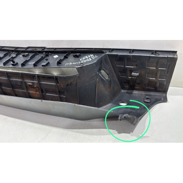 Moldura Central Para Choque Traseiro S10 12/19 Para Sensor