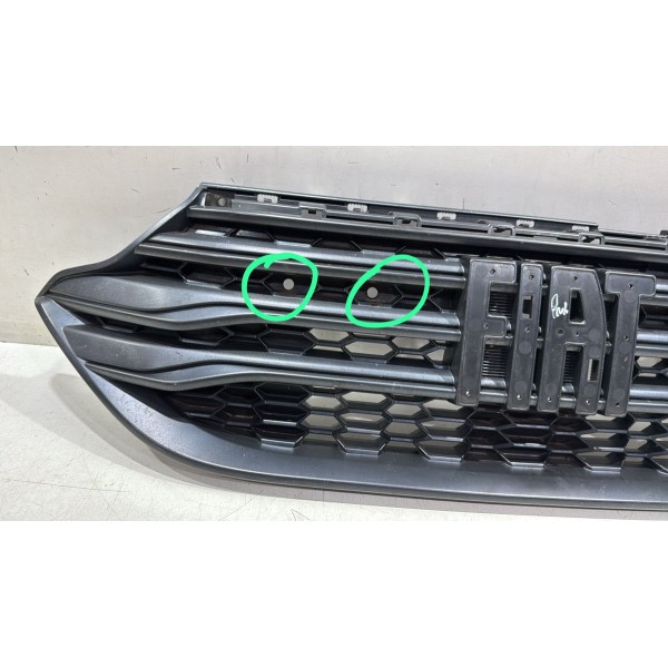 Grade Dianteira Fiat Strada 2021 2022 2023 Original Detalhe
