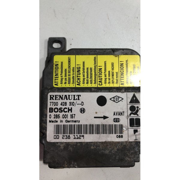 Modulo Air Bag Renault Clio 1999 2000 Á 2005 2006 Original