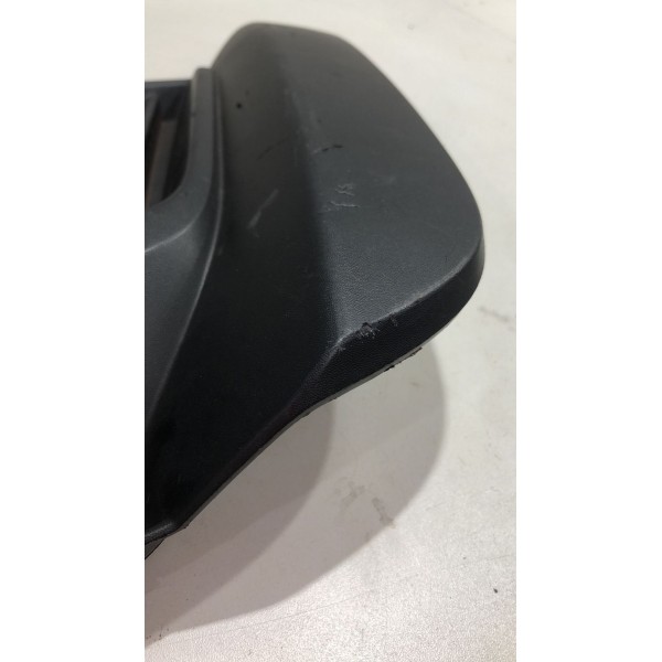 Moldura Grade Milha Logan Sandero 2020 2021 2022 2023 S/furo Preto Esquerdo