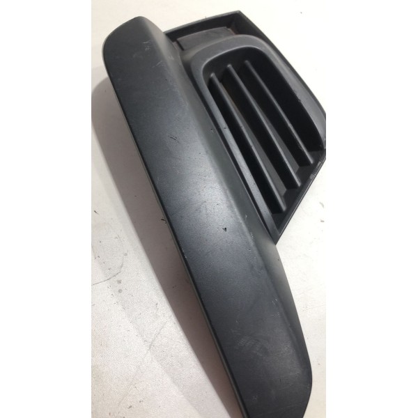 Moldura Grade Milha Logan Sandero 2020 2021 2022 2023 S/furo Preto Esquerdo
