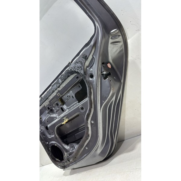 Porta Renault Clio 2003 A 2012 Traseira Direita Cinza