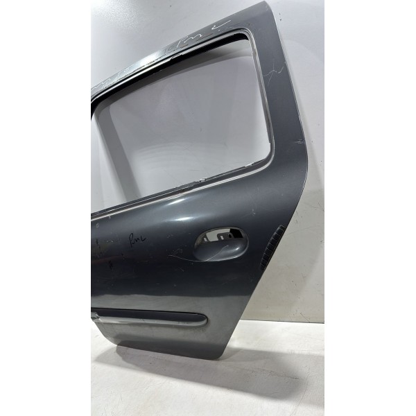 Porta Renault Clio 2003 A 2012 Traseira Esquerda Cinza Porta Renault Clio 2003 A 2012 Traseira Esquerda Cinza