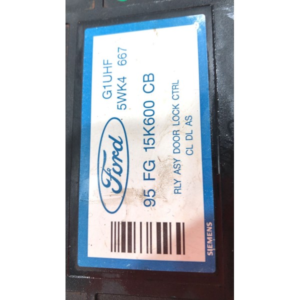 Módulo Conforto Escort Zetec 1996 Á 2002 Original Ford
