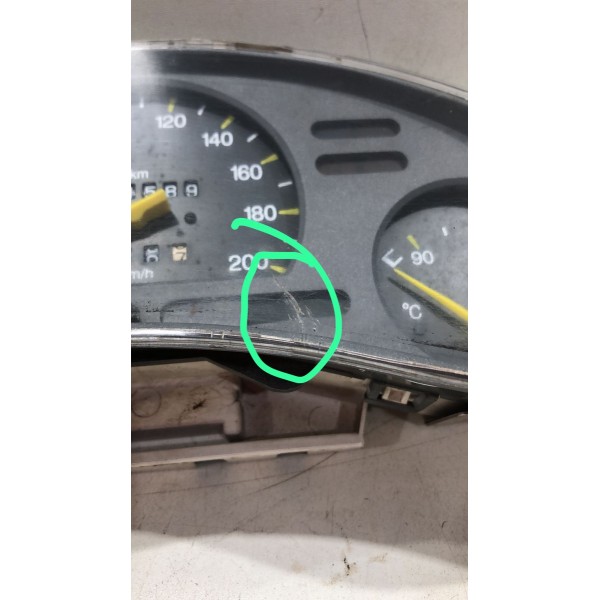 Painel De Instrumentos Corsa 1997/2000 Detalh Lente 90386322 Cinza