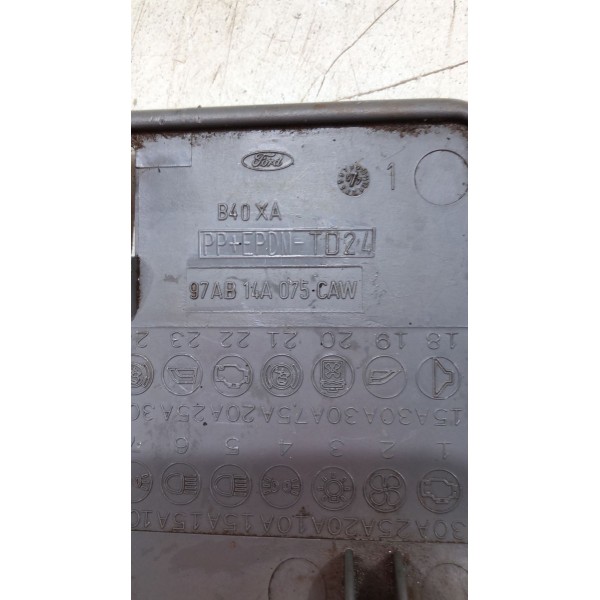 Tampa Caixa Fusíveis Original Cinza Claro Escort Zetec 97/02