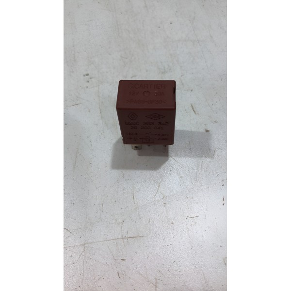 Mini Relé Auxiliar Renault Duster 2014 Original (14924)