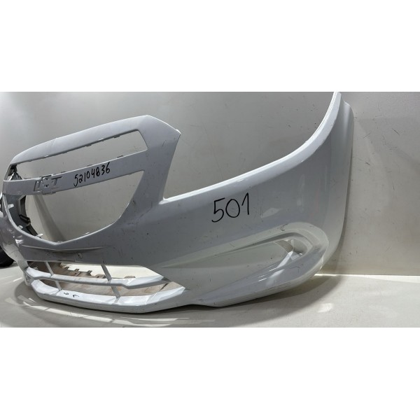 Parachoque Dianteiro Onix 2013 A 2017 Joy Usado Detalhes Branco