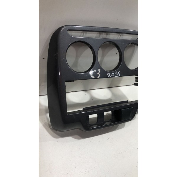 Moldura Central Painel Citroen C3 Picasso Aircros/9688580877