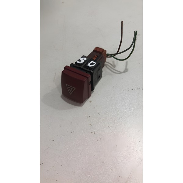 Botão Pisca Alerta Peugeot 207 Original 96472122k
