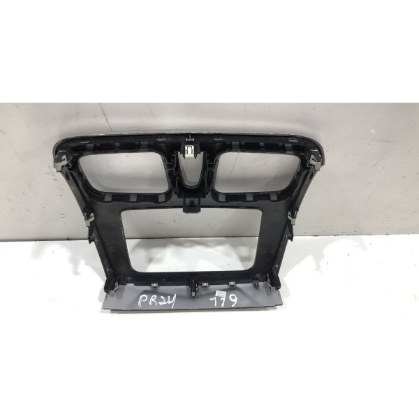 Moldura Central Multimídia Black Piano Renault Logan 2015/21