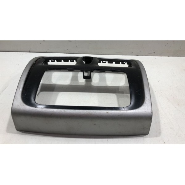 Moldura Central Multimídia Black Piano Renault Logan 2015/21