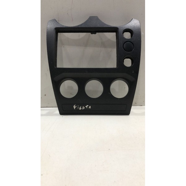 Moldura Painel Central Fiesta 08 A 12 7s6518k257 Original