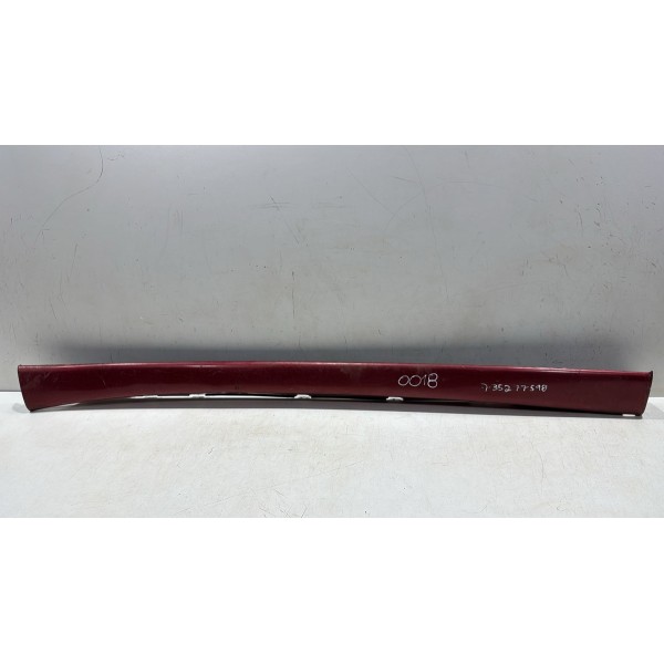 Spoiler Lateral Direita Fiat Palio Weekend 1996 A 2000 Vermelho