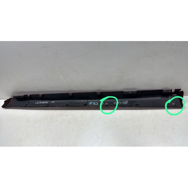 Spoiler Lateral Direita Fiat Palio Weekend 1996 A 2000 Vermelho