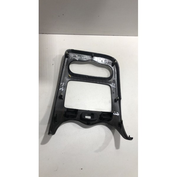 Moldura Rádio Central Painel Sandero 2011 2012 2013 2014 Preto
