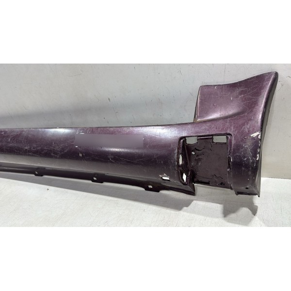 Moldura Acabamento Direito Spoiler Vw Santana 93 A 98 Vermelho