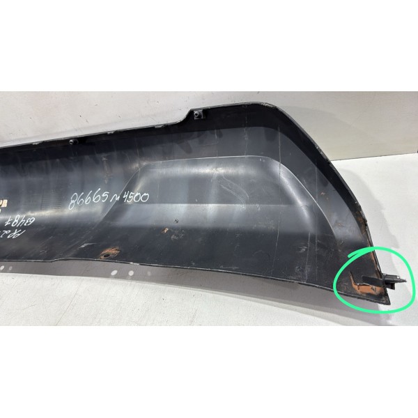 Moldura Parachoque Traseiro Creta 2018 2019 86665m4500