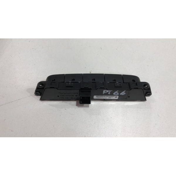 Botão Pisca Alerta Tração Fiat Toro 2016 A 2021 1002303140 Preto