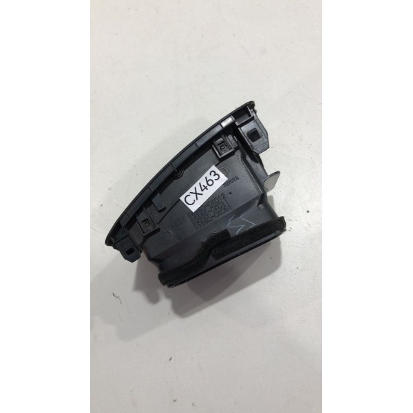 Difusor Ar Canto Esquerdo Toyota Hilux 05 A 15 Preto