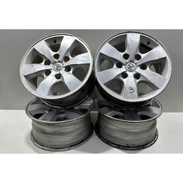 Jogo De Rodas Toyota Hilux 2005 2012 Á 2015