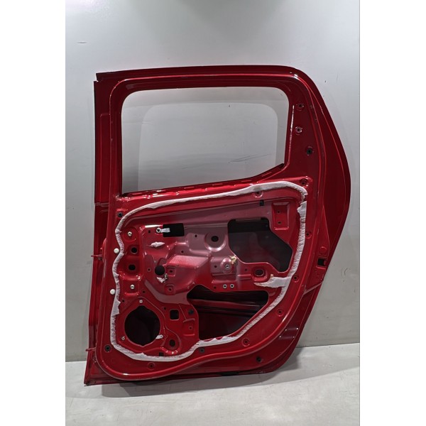Porta Traseira Direita Fiat Strada 2020 2021 2022 2023 Vermelha