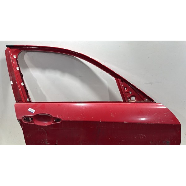 Porta Dianteira Direita Bmw 320i 2.0 2013 2014 2015 Vermelha