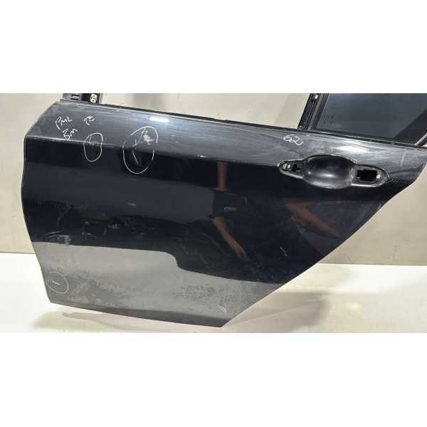 Porta Traseira Esquerda Bmw 116i 118i 120i 2013 À 2016 F20 Esquerdo Preta
