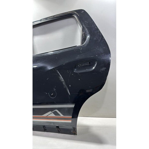 Porta Traseira Esquerdo Spin Activ 2019 2022 Preto