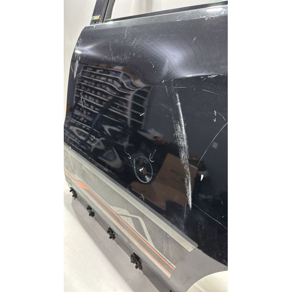 Porta Traseira Esquerdo Spin Activ 2019 2022 Preto