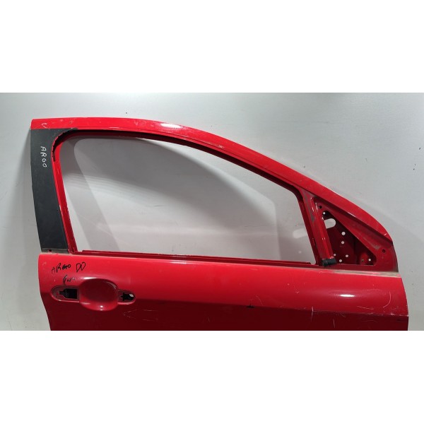 Porta Dianteira Direita Fiat Argo Cross 2017 2018 A 2022 Vermelha