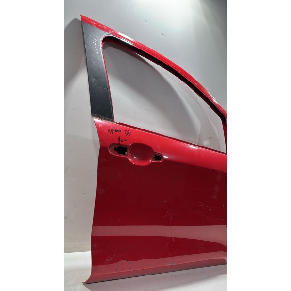 Porta Dianteira Direita Fiat Argo Cross 2017 2018 A 2022 Vermelha