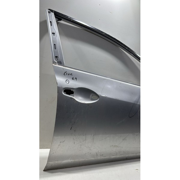 Porta Dianteira Direita Honda Civic 2012 2013 2014 2015 2016 Prata