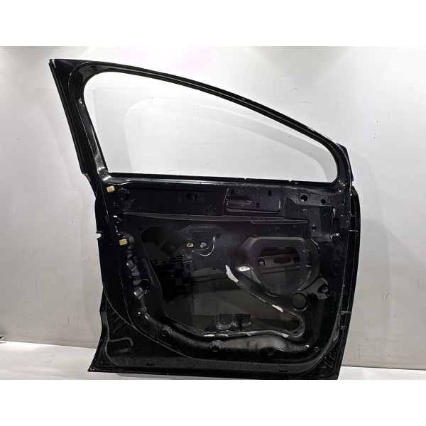 Porta Dianteira Esquerda Peugeot 3008 2010 A 2015 Esquerdo Preta